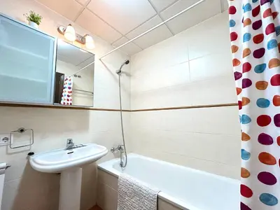 Un baño de Apartament amb una terrassa única by RURAL D'ANEU