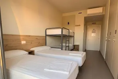 Cama o camas de una habitación en Alojamiento Sancho El Fuerte