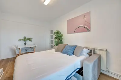 Cama o camas de una habitación en El Sol by Clabao