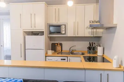 Una cocina o zona de cocina en Stay in Zaragoza's historic center