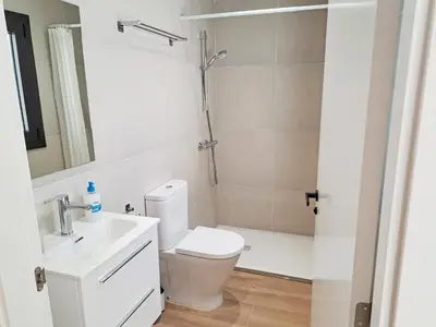 Un baño de Casa Terradets - Moto, MTB, Trekking o Relajar