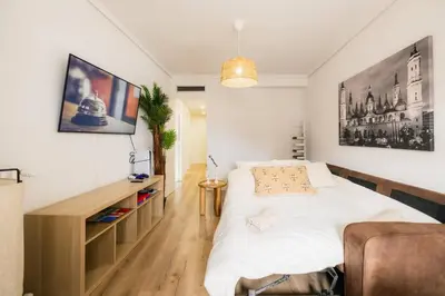 Cama o camas de una habitación en Casa Jesús | PS5 | Juegos Niños | WiFi | 6 Pax