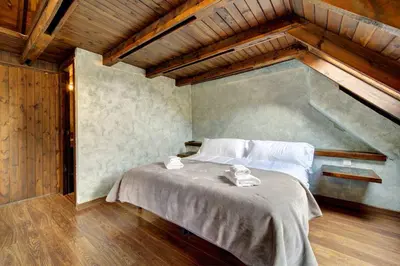 Cama o camas de una habitación en Encantadora casa en Salardú con vistas espectaculares by Eth Flòc