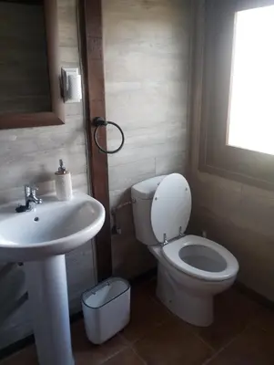 Un baño de El guajiro