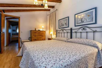 Cama o camas de una habitación en Casa del Lago