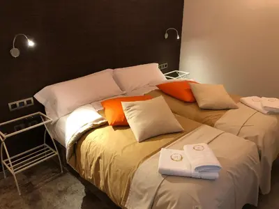 Cama o camas de una habitación en Casa FOR