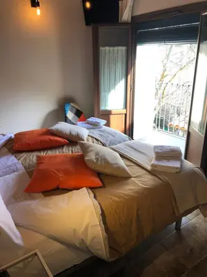 Cama o camas de una habitación en Casa FOR