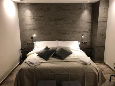 Cama o camas de una habitación en Casa FOR HABITACIONES