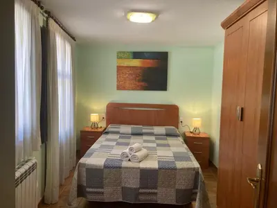 Cama o camas de una habitación en Apartamento O'royo