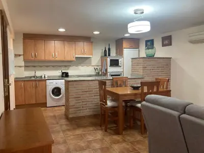 Una cocina o zona de cocina en Apartamento O'royo