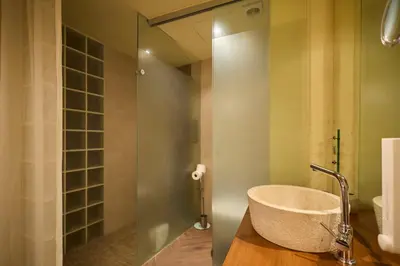 Un baño de Loft El Roure, El Vilosell