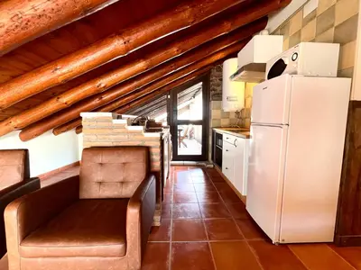 Una cocina o zona de cocina en Apartaments Terraferma - L'Amfitriona