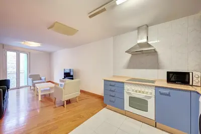Una cocina o zona de cocina en Apartamento Recoletas by Clabao
