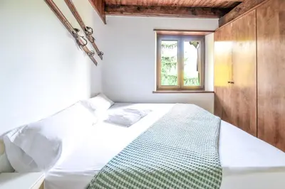 Cama o camas de una habitación en Las casita de mache - CASISI