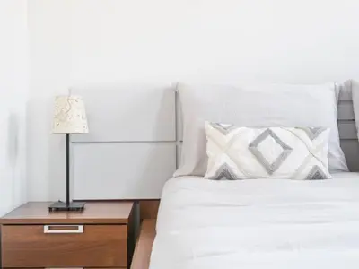Cama o camas de una habitación en Casa Arcangel