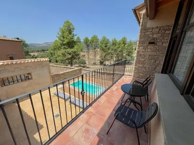 Piscina en o cerca de Cal Gabarró - Casa para 12 con piscina, WiFi, AC y BBQ