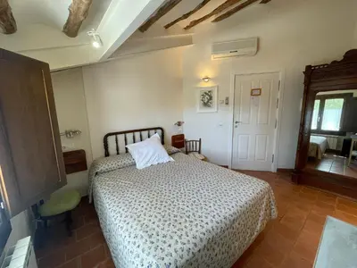Cama o camas de una habitación en Torre Alta de Ram