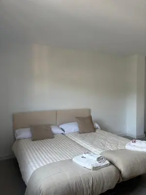 Cama o camas de una habitación en Maitetxu Txiki
