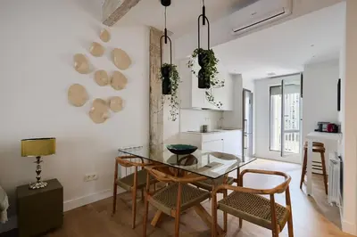 Zona de estar de Exclusivo Apartamento en el alma de Pamplona