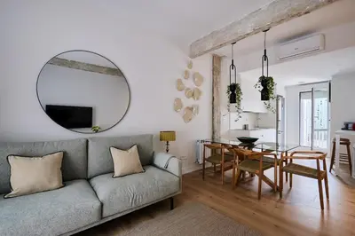 Zona de estar de Exclusivo Apartamento en el alma de Pamplona