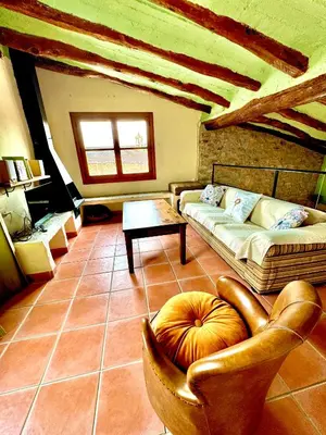 Zona de estar de Cal Capdevila Apartaments
