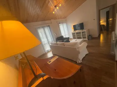 Cama o camas de una habitación en APARTAMENTOS RioMonte 4