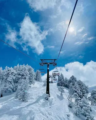 Ochalet Bagergue en invierno