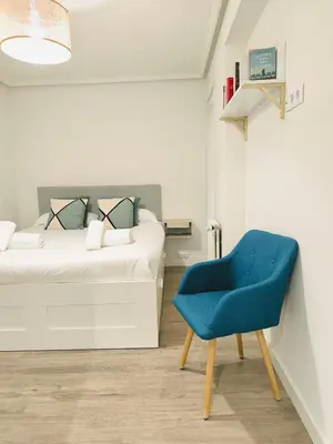 Cama o camas de una habitación en La Terraza del Centro by Alogest