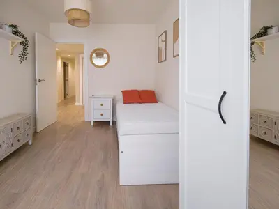 Cama o camas de una habitación en La Terraza del Centro by Alogest