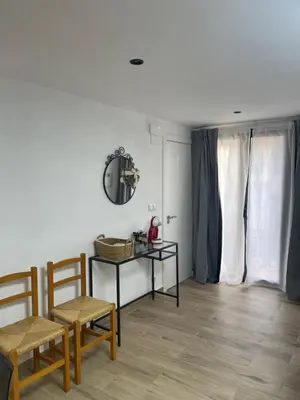 Zona de estar de El Portalet