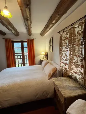 Cama o camas de una habitación en Casas de Zapatierno