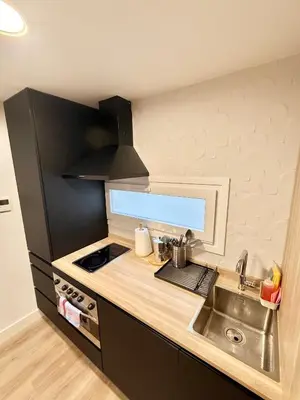 Una cocina o zona de cocina en Vive Zaragoza XII