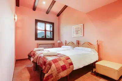 Cama o camas de una habitación en Casa Paula, Naturaleza y Paz - Arafita Apartamentos