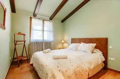 Cama o camas de una habitación en Casa Paula, Naturaleza y Paz - Arafita Apartamentos
