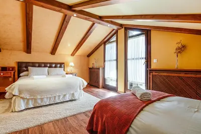 Cama o camas de una habitación en Casa Paula, Naturaleza y Paz - Arafita Apartamentos