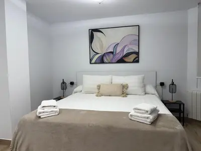 Cama o camas de una habitación en Casa Caracol