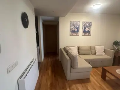 Zona de estar de Winahost Apartamento Temporal Esterri d'Àneu
