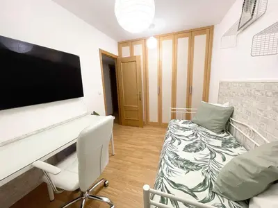 Una televisión o centro de entretenimiento en Residencial Neo Txelmisa
