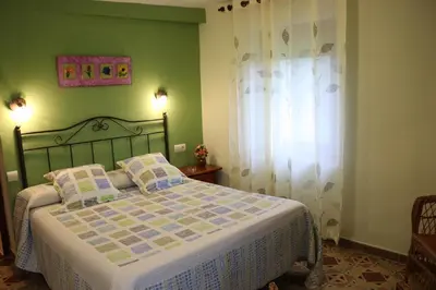 Cama o camas de una habitación en La Torreta