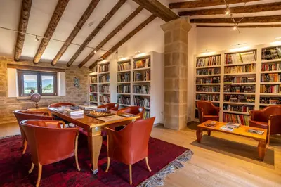 Biblioteca en el hotel