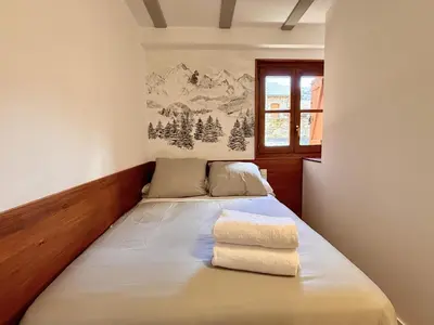 Cama o camas de una habitación en BPIRINEOS-Pedronet