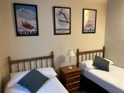 Cama o camas de una habitación en Era Caseta - UNHA