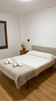Cama o camas de una habitación en Apartamento La brisa Fiscal