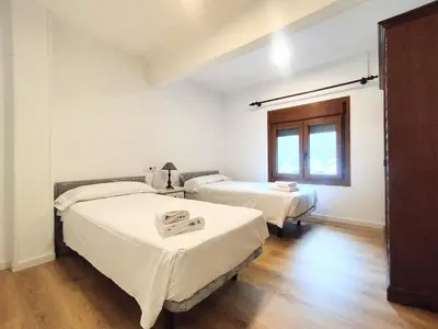 Cama o camas de una habitación en Check-in Casas Skysol
