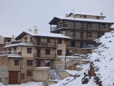 Casas Lo Tossal en invierno