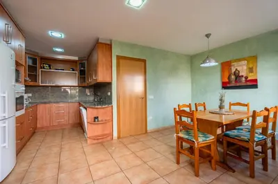 Una cocina o zona de cocina en Ca l'Agnès