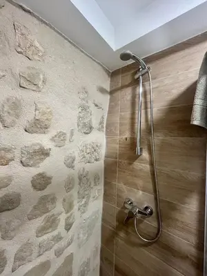 Un baño de Apartamentos Rurales Miguela
