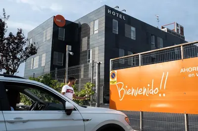 Plano de Hotel Bed4U Tudela