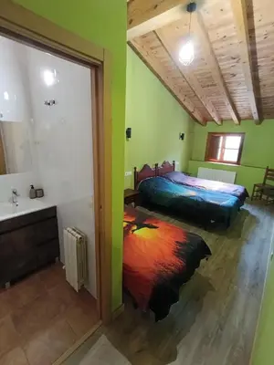 Cama o camas de una habitación en Boro-Vía Láctea