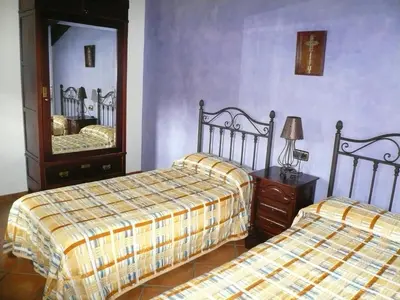Cama o camas de una habitación en El Prau De Vidal I